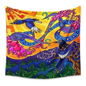 New Peace Birds Tapestry